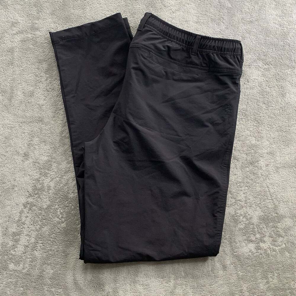 BYLT Premium Basics Active Performance Pants Mens XXXL Chino Casual Black